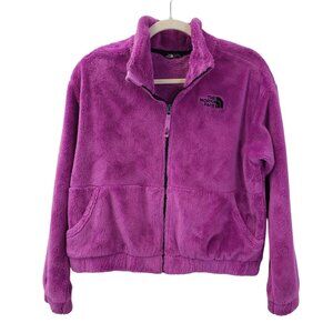 The North Face Full Zip Teddy Jacket Size Girl's XL